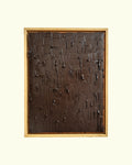 burnt umber - heavy texture