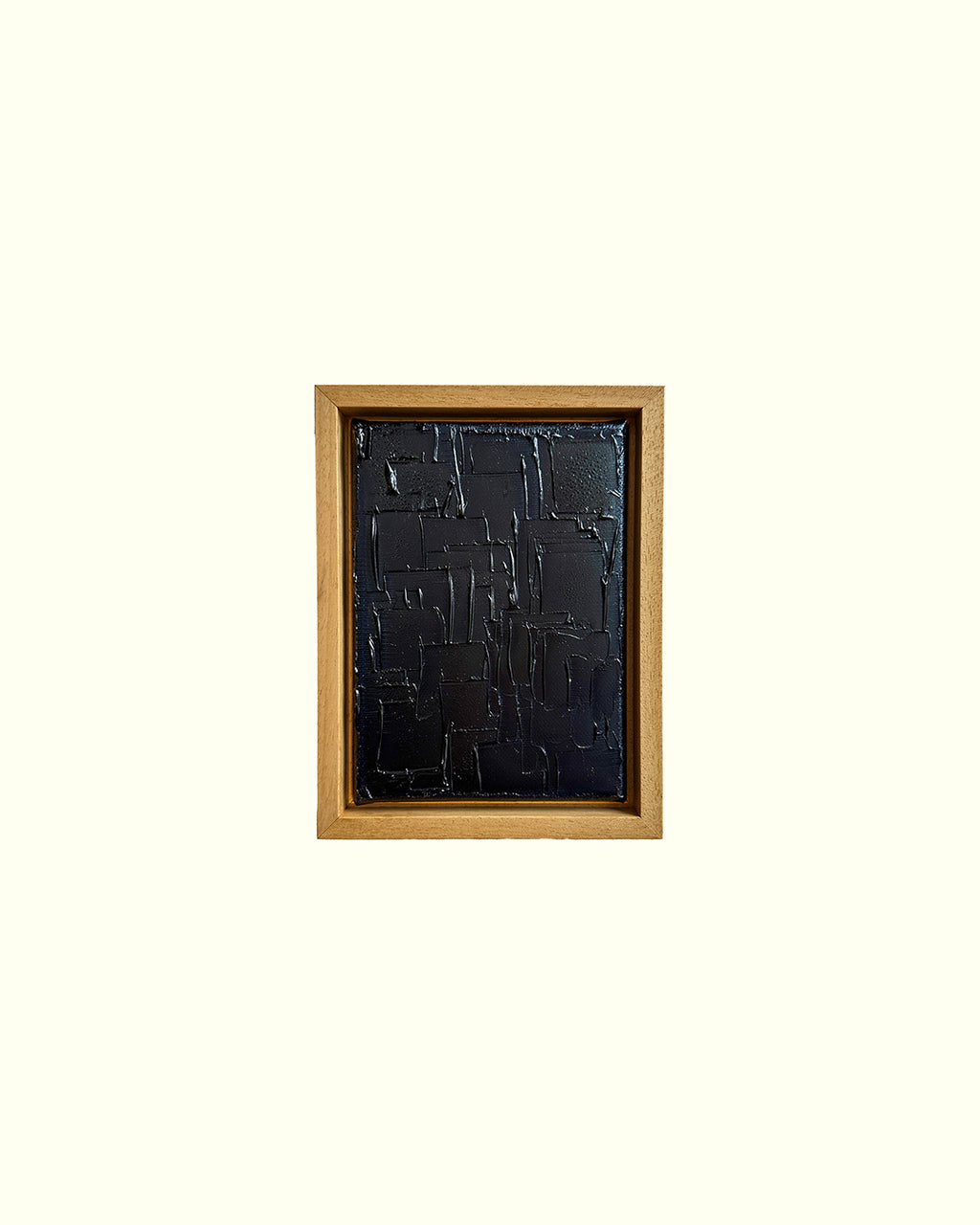 prussian blue - heavy texture mini