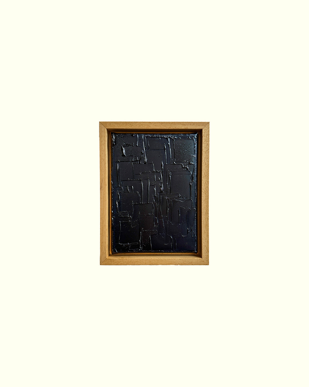 prussian blue - heavy texture mini