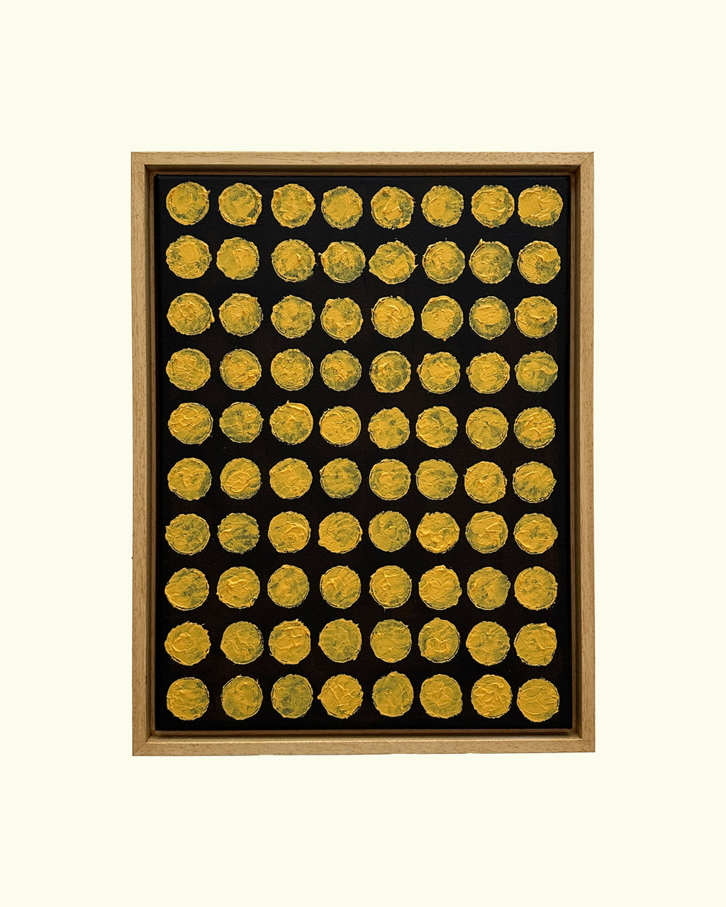 naples yellow - circles