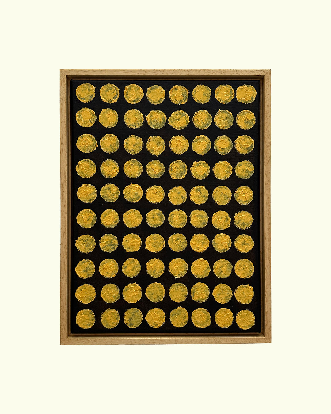 naples yellow - circles