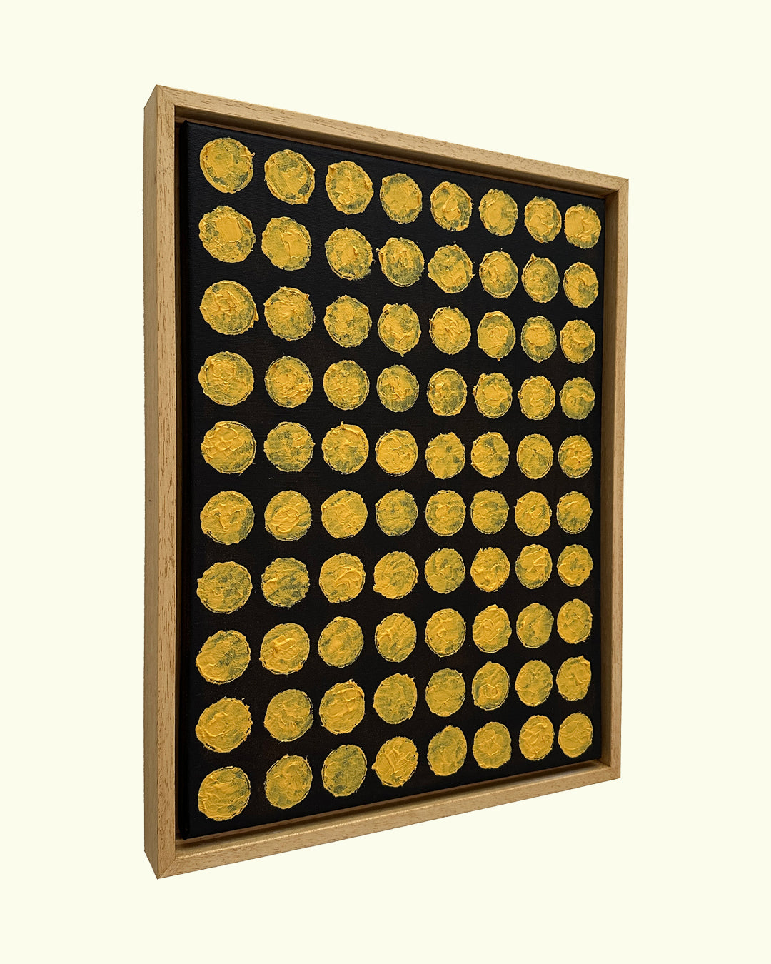 naples yellow - circles