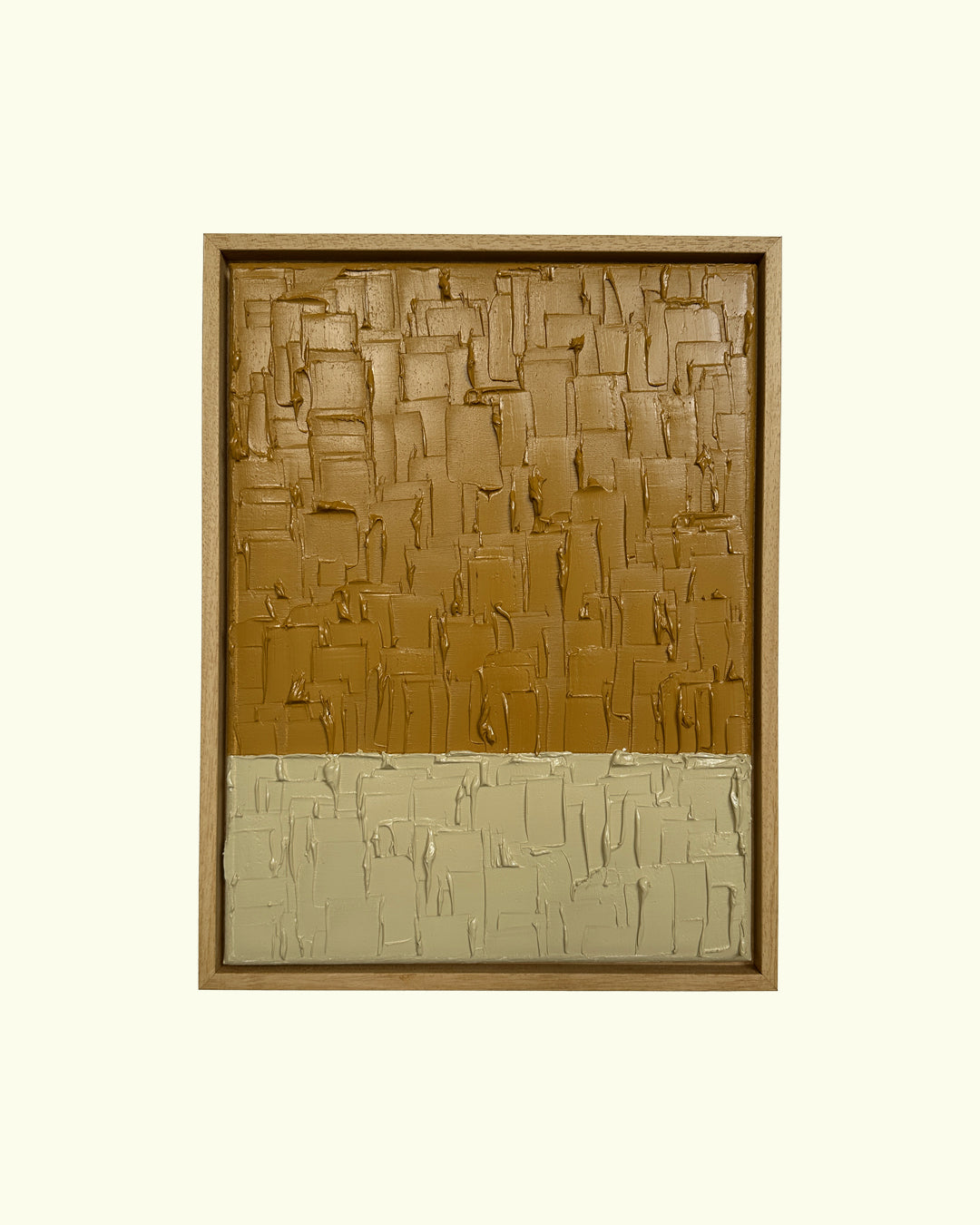 buff ochre - heavy texture