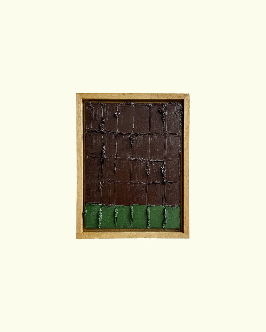 burnt verte - heavy texture