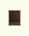 burnt verte - heavy texture
