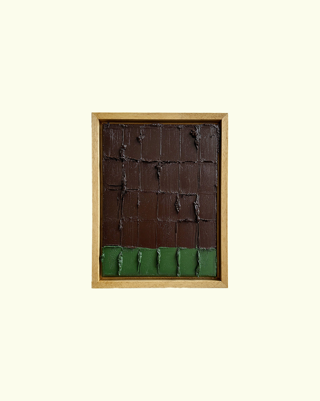 burnt verte - heavy texture