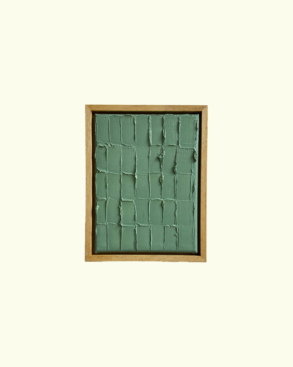 mint green - heavy texture
