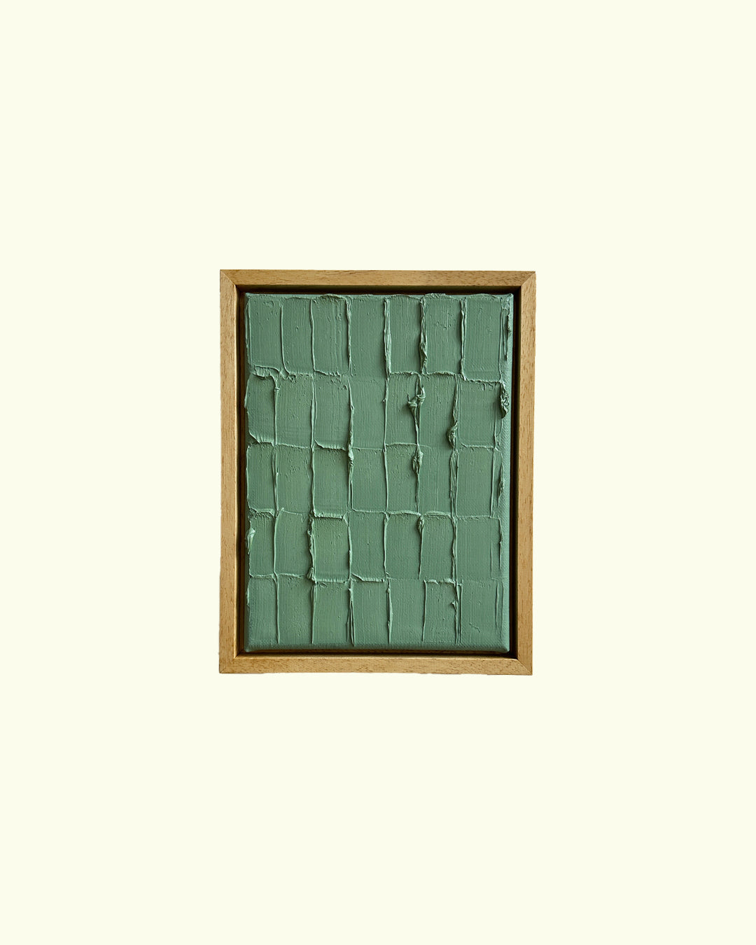mint green - heavy texture