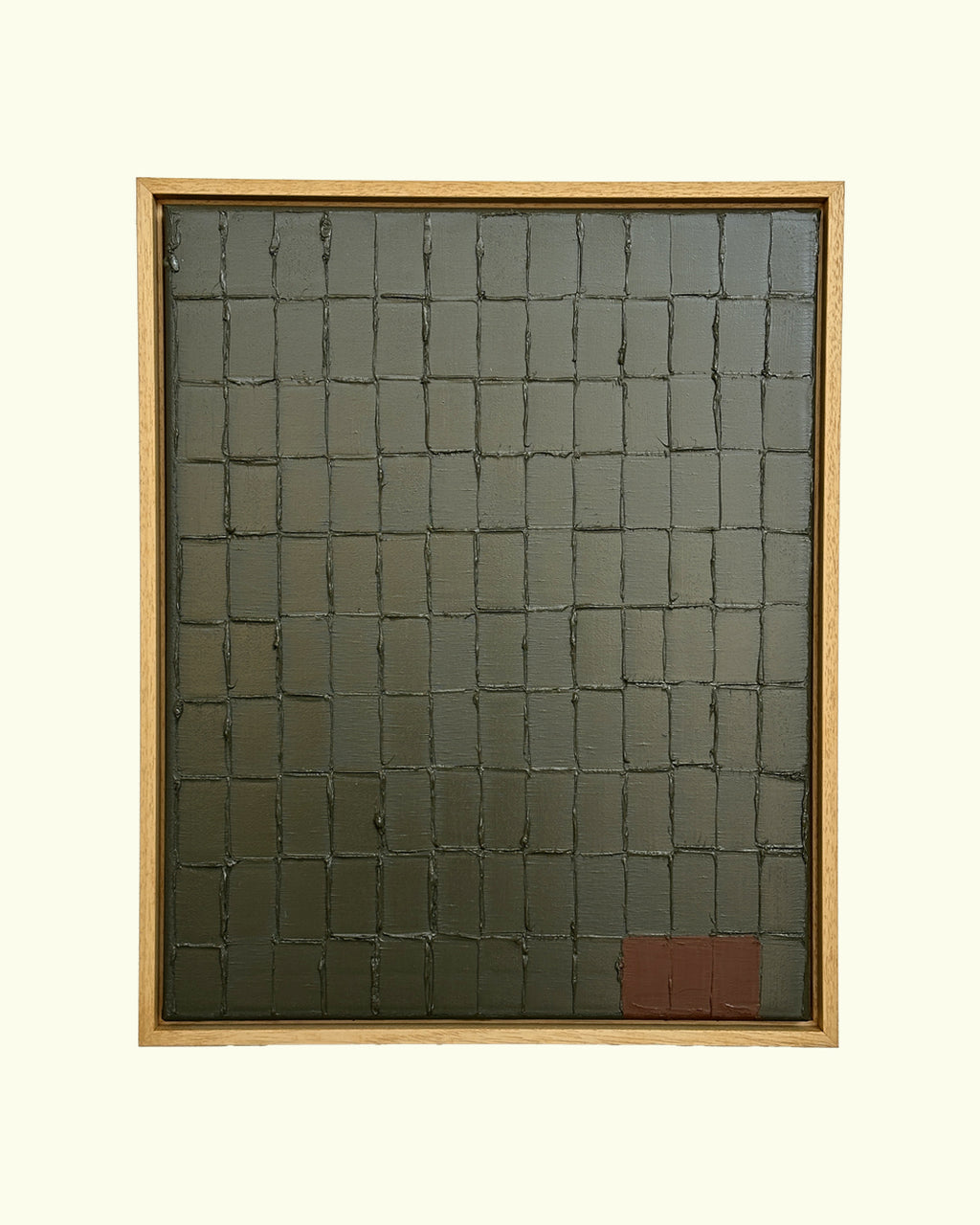olive green - short strokes