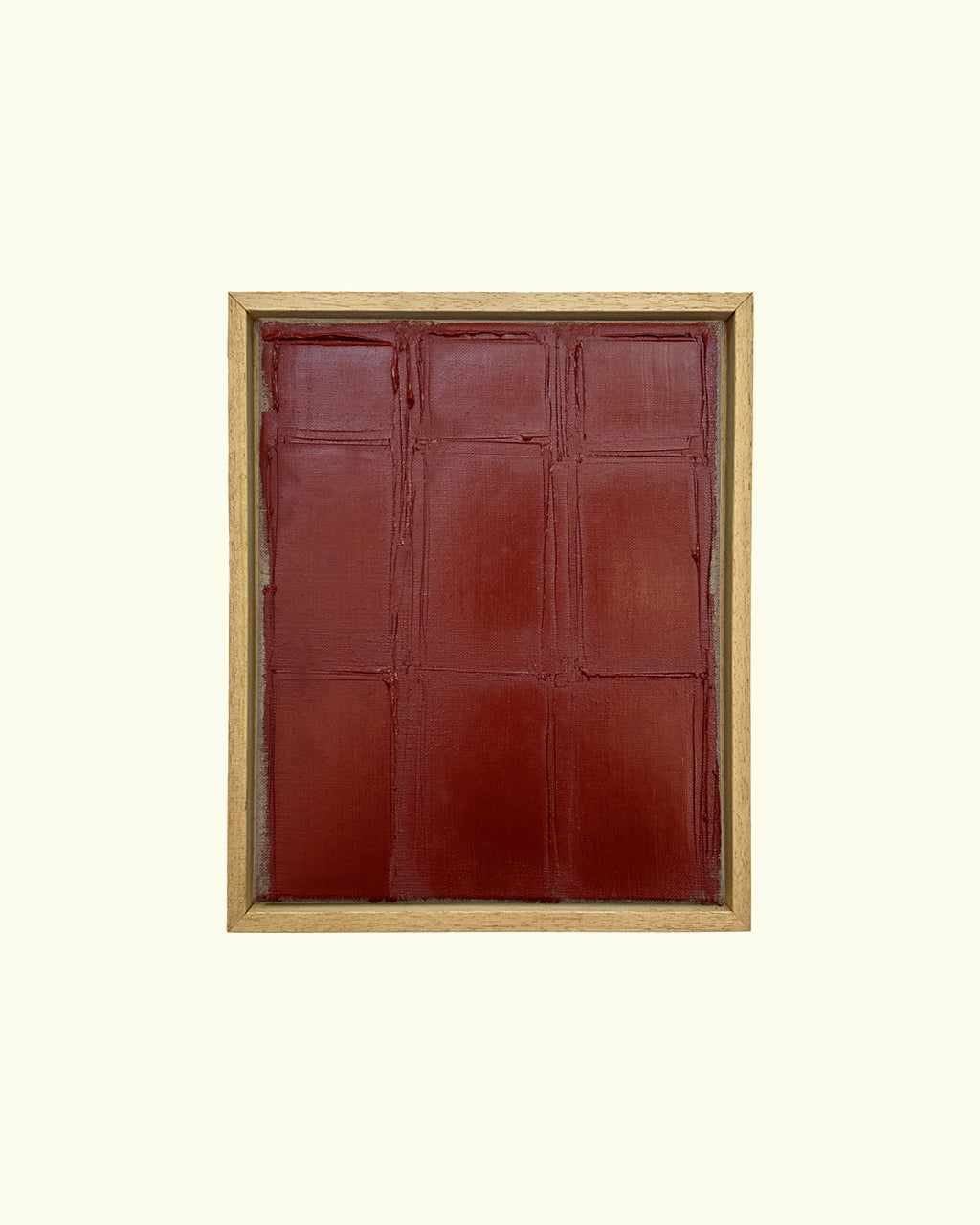 indian red - linen strokes