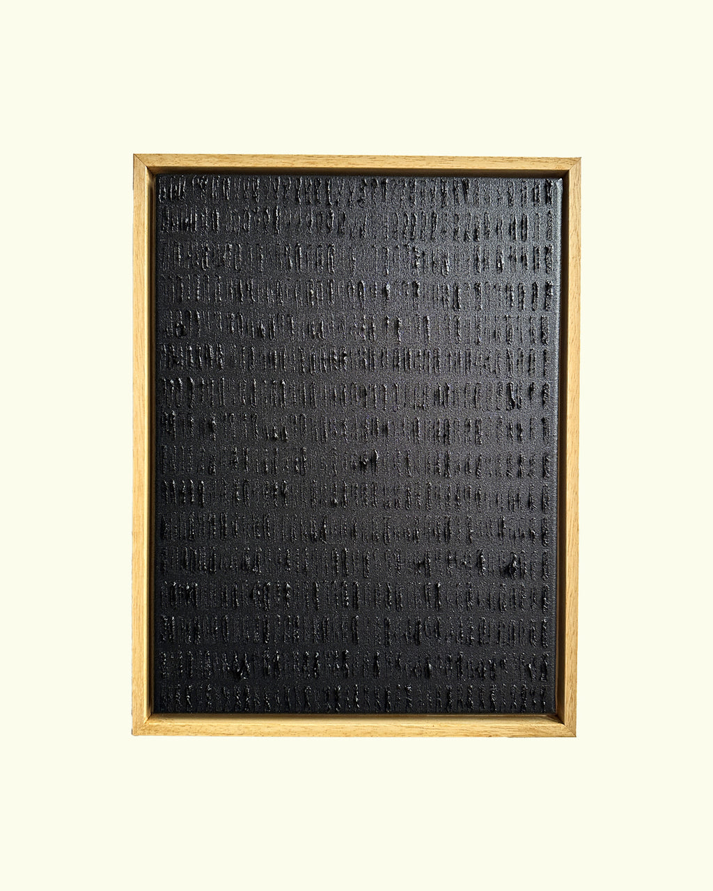 lamp black - reversed turf