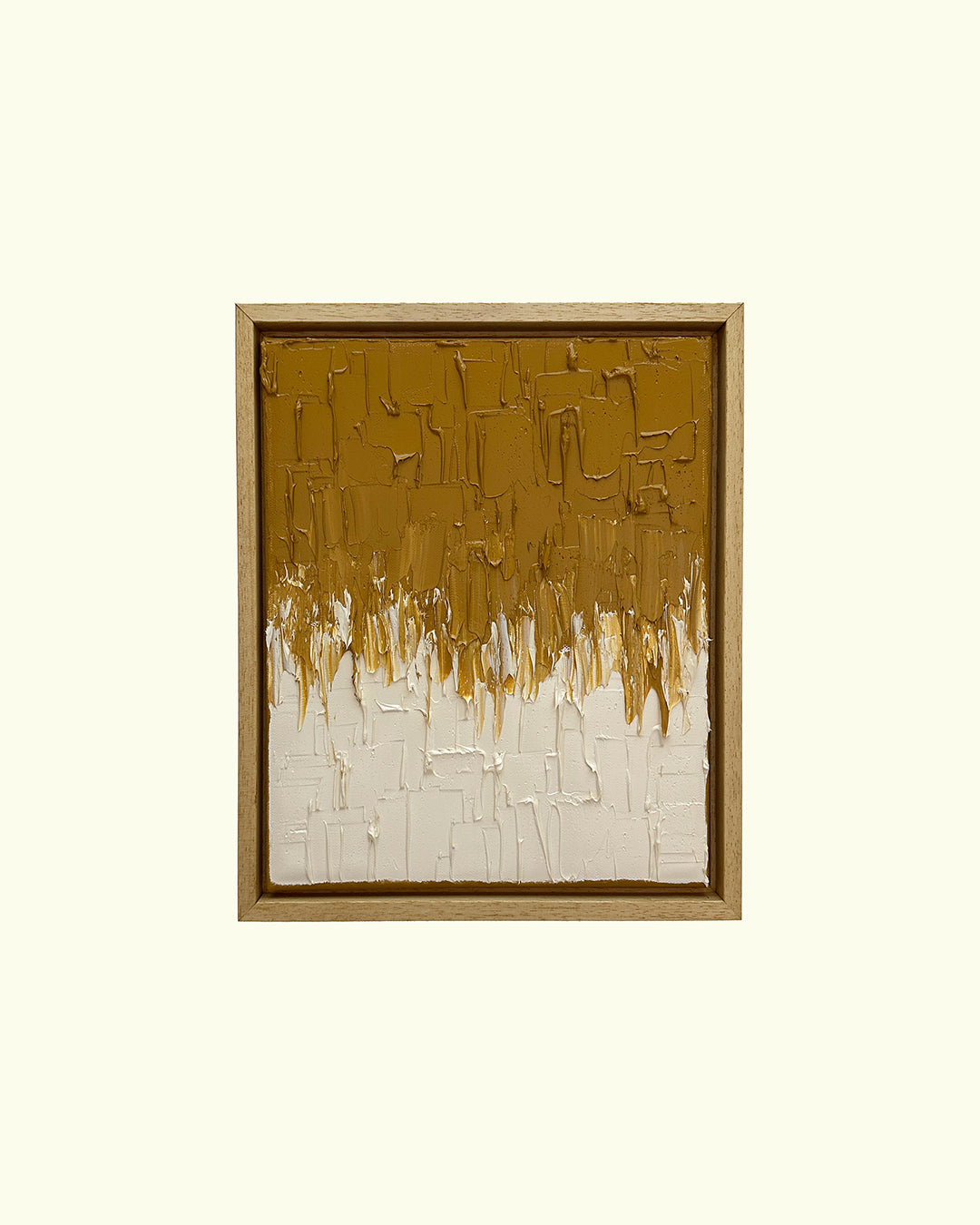 ochre yellow faded - heavy texture