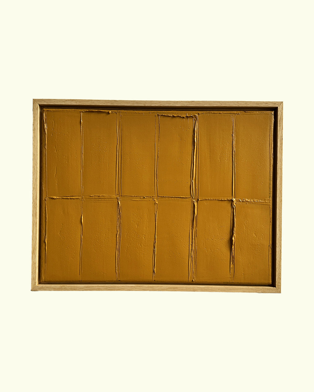 ochre yellow - strokes