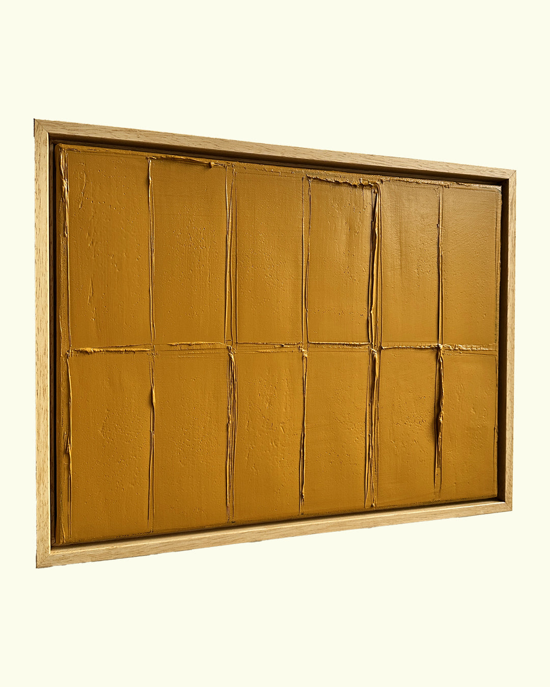 ochre yellow - strokes