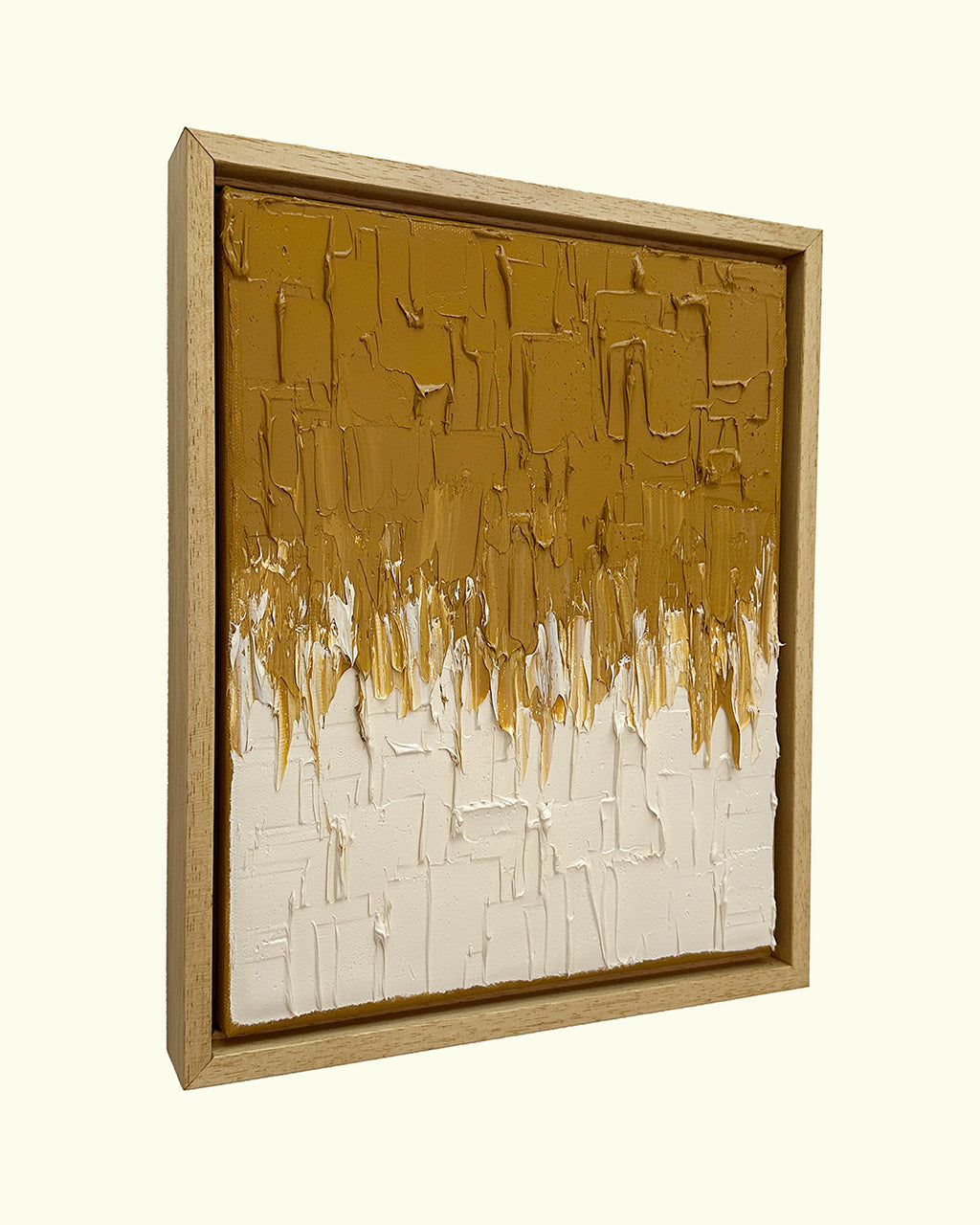 ochre yellow faded - heavy texture