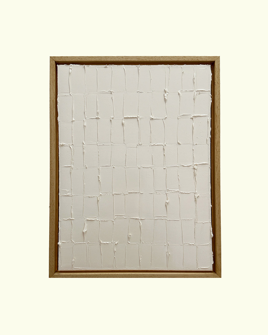 warm white - heavy strokes