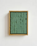 mint green - heavy texture
