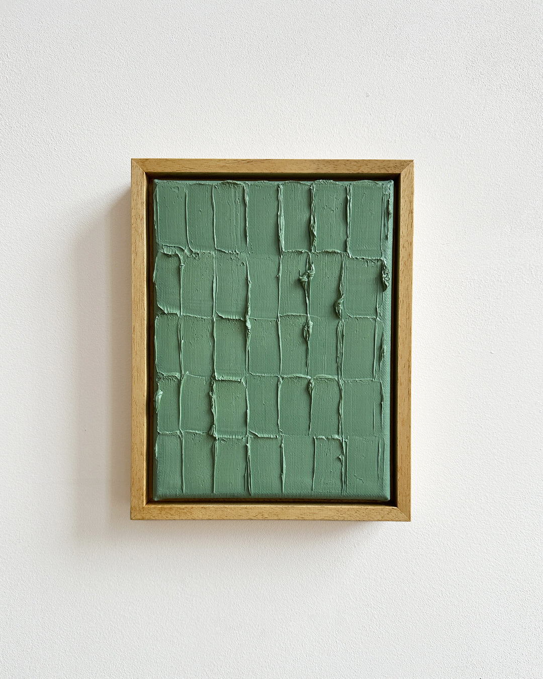 mint green - heavy texture